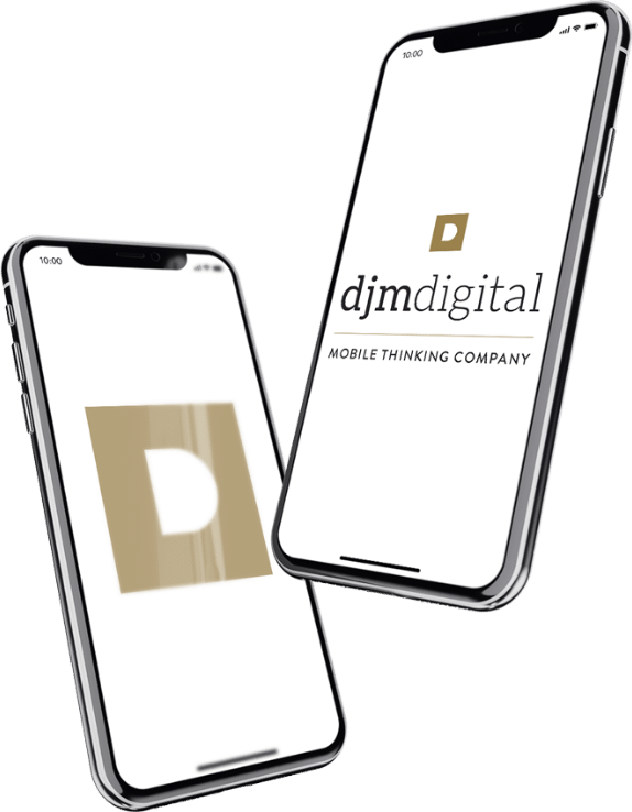 2 Iphone X aux couleurs de djm digital